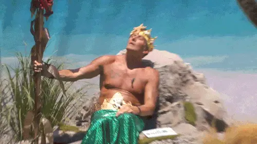 A king in island