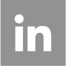 linkedin grey logo