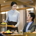 happy f&b customers