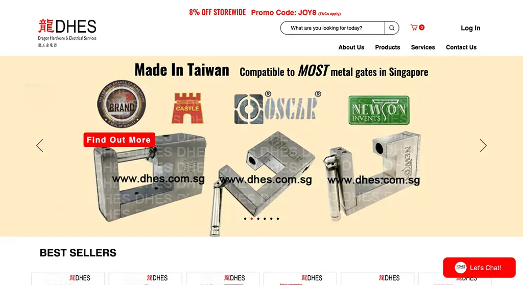 Dragon Hardware and Electrical Services - Hardware Shop Singapore