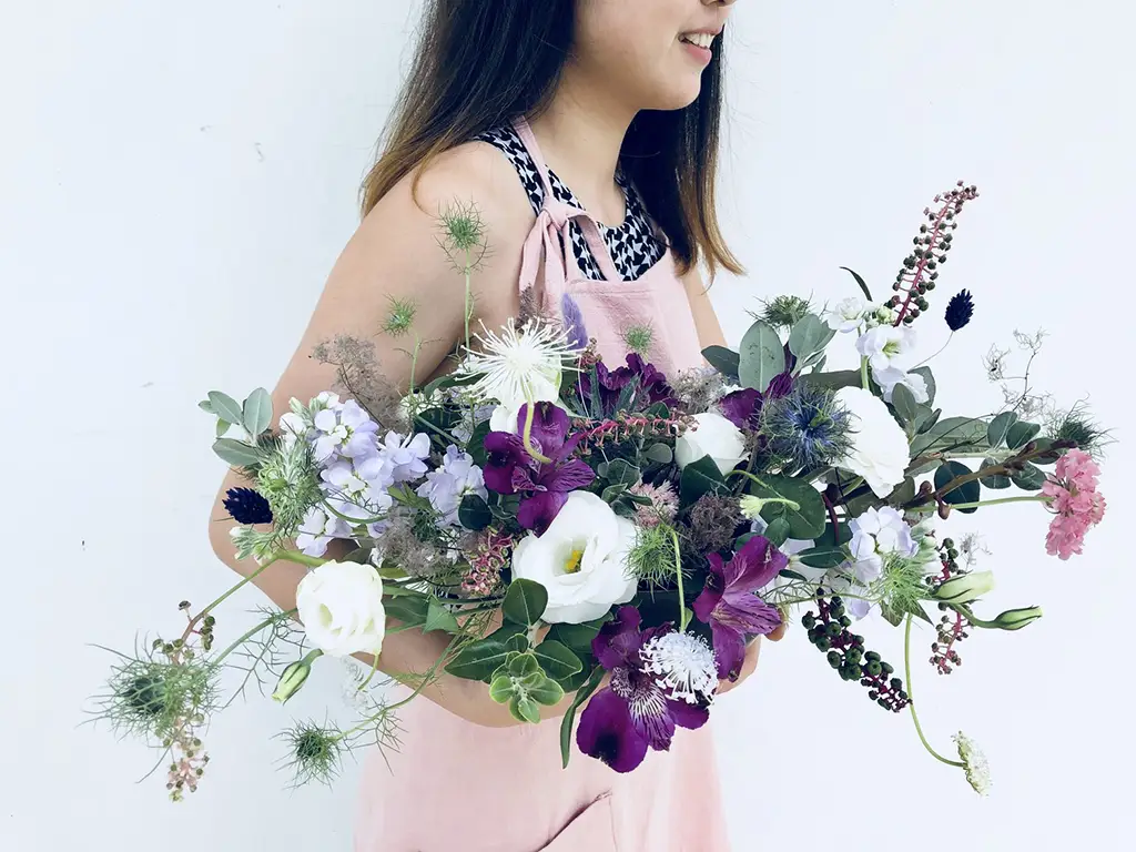 Poppy Flora - Create a DIY Flower Bouquet - Mothers Day Singapore
