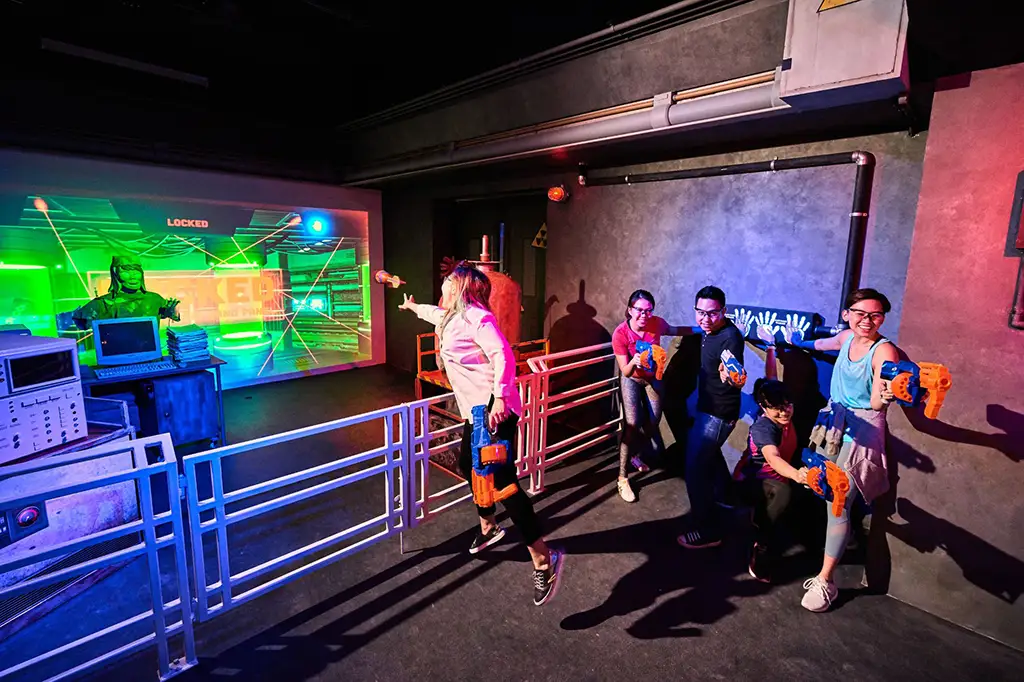 Embark on Indoor Activities at NERF Action Experience - School Holiday Singapore
