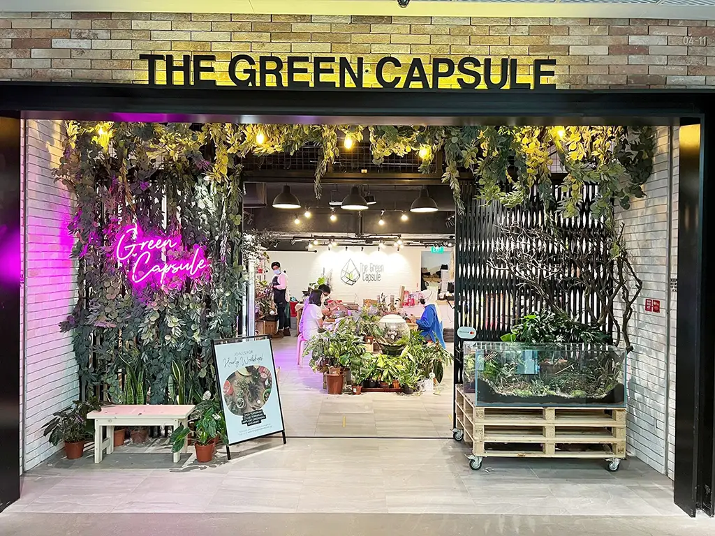 The Green Capsule - Terrarium Workshop Singapore