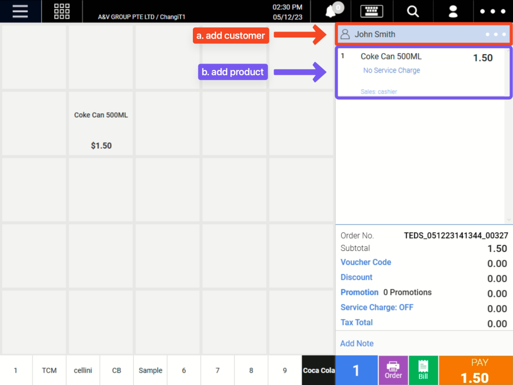 Delivery Orders On POS | EPOS POS System