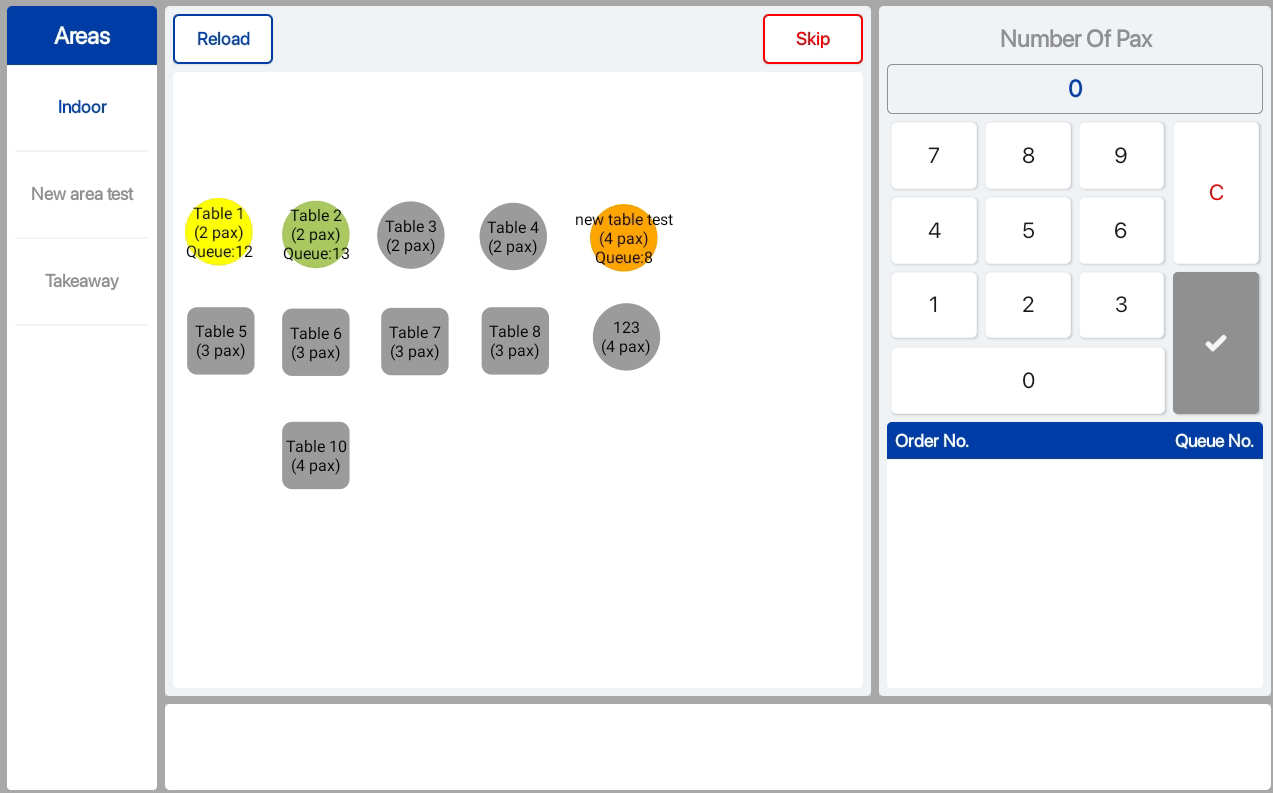 Table Management | EPOS POS System