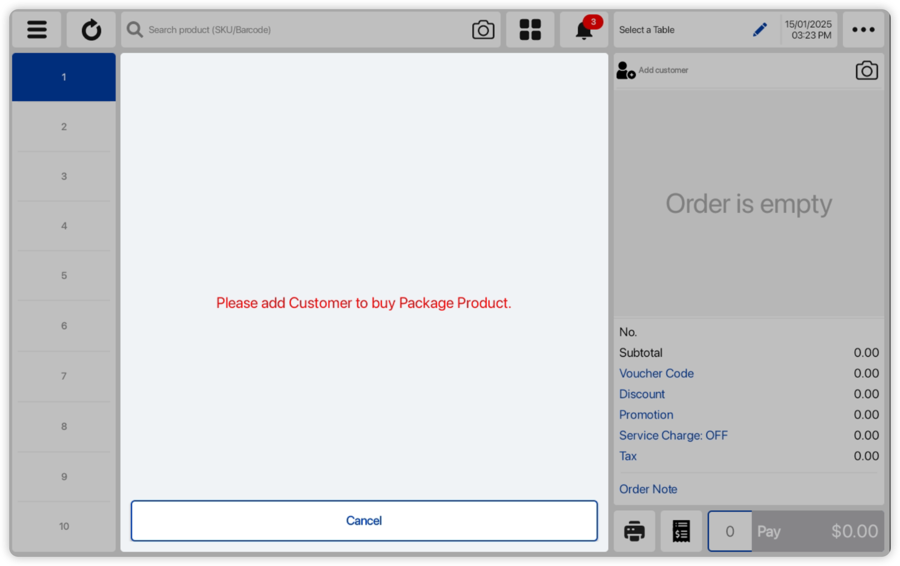 Package Products Epos Pos System