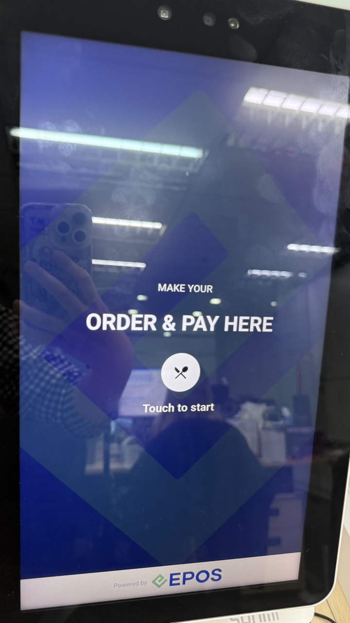 Default EPOS logo in Kiosk mode